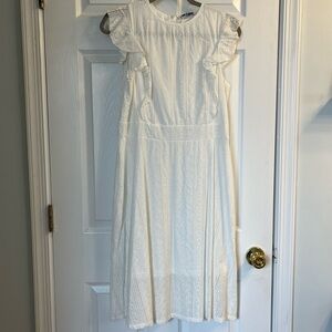 Casual White Lace Dress NWT!
